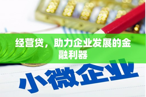 茂县经营贷，助力企业发展的金融利器