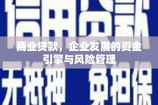 茂县商业贷款，企业发展的资金引擎与风险管理