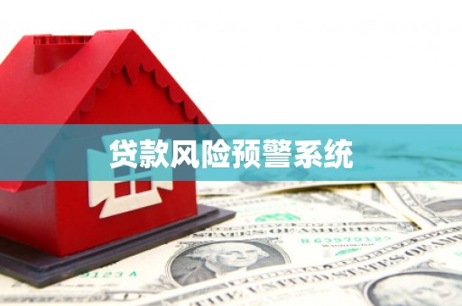 茂县贷款风险预警系统