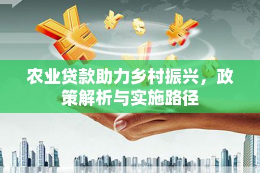 茂县农业贷款助力乡村振兴，政策解析与实施路径