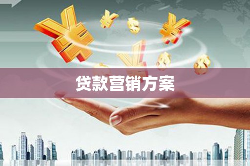 茂县贷款营销方案
