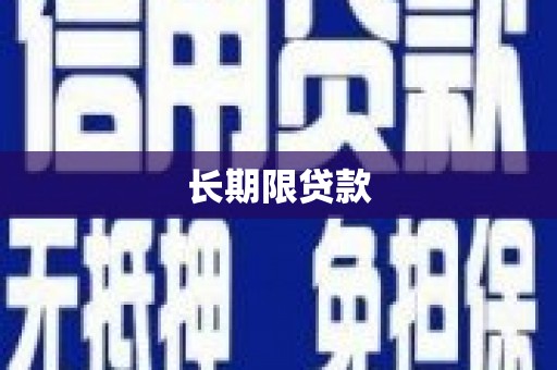 茂县长期限贷款