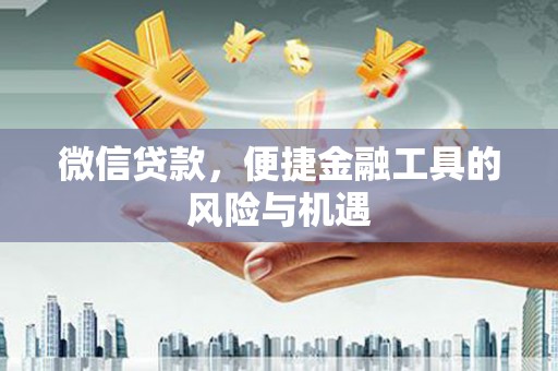 茂县微信贷款，便捷金融工具的风险与机遇
