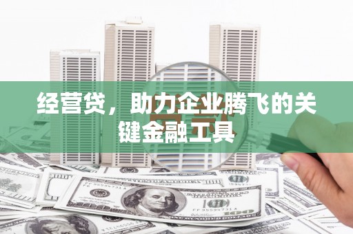 茂县经营贷，助力企业腾飞的关键金融工具