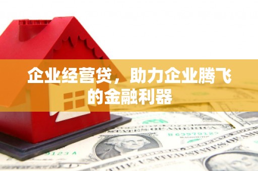 茂县企业经营贷，助力企业腾飞的金融利器