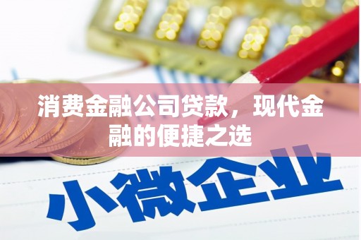 茂县消费金融公司贷款，现代金融的便捷之选