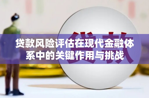 茂县贷款风险评估在现代金融体系中的关键作用与挑战