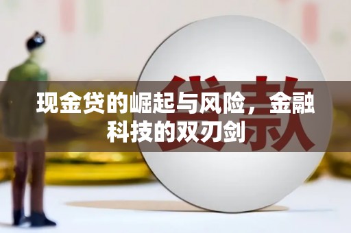 茂县现金贷的崛起与风险，金融科技的双刃剑