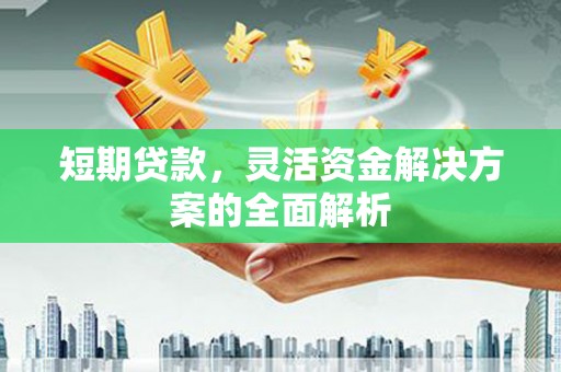 茂县短期贷款，灵活资金解决方案的全面解析