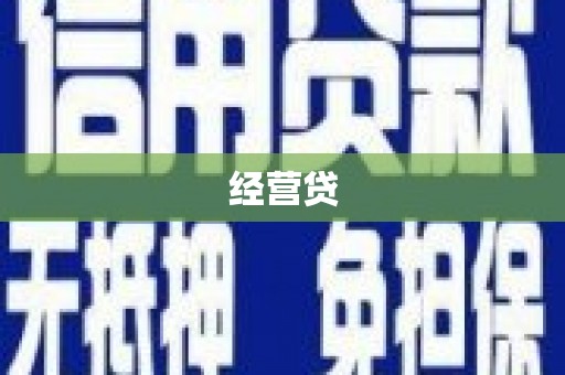 茂县经营贷