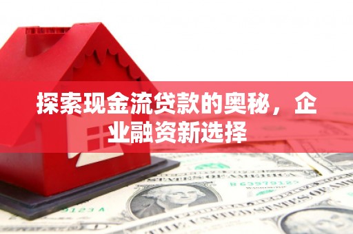 茂县探索现金流贷款的奥秘，企业融资新选择