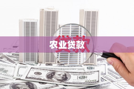 茂县农业贷款