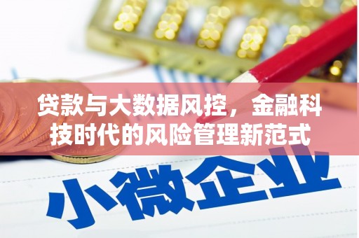 茂县贷款与大数据风控，金融科技时代的风险管理新范式