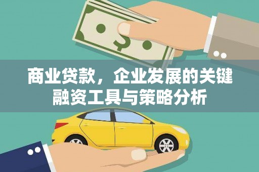 茂县商业贷款，企业发展的关键融资工具与策略分析