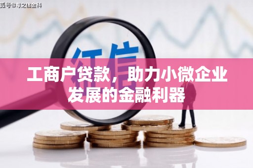 茂县工商户贷款，助力小微企业发展的金融利器