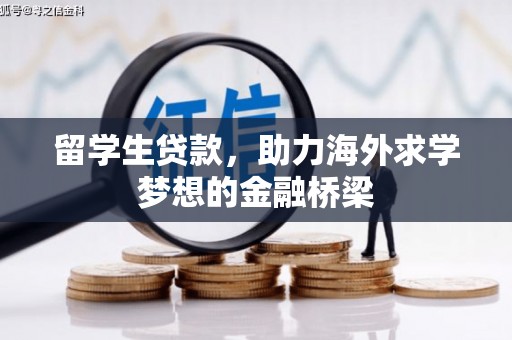 茂县留学生贷款，助力海外求学梦想的金融桥梁