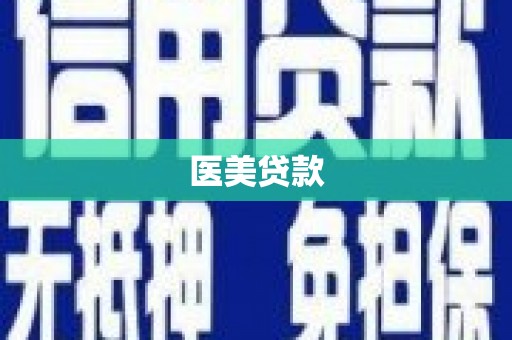 茂县医美贷款