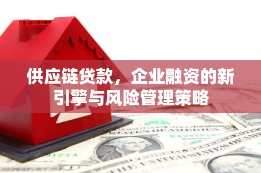 茂县供应链贷款，企业融资的新引擎与风险管理策略