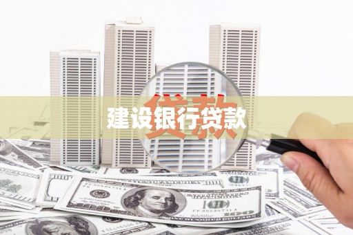 茂县建设银行贷款