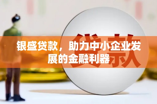 茂县银盛贷款，助力中小企业发展的金融利器