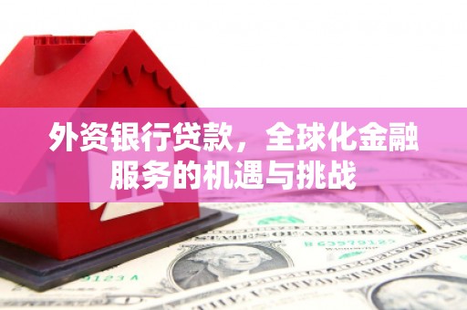 茂县外资银行贷款，全球化金融服务的机遇与挑战