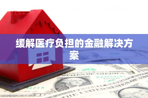 茂县缓解医疗负担的金融解决方案