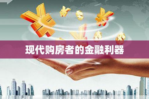 茂县现代购房者的金融利器