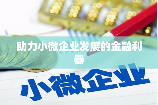 茂县助力小微企业发展的金融利器