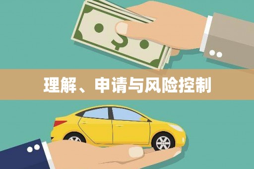 茂县理解、申请与风险控制