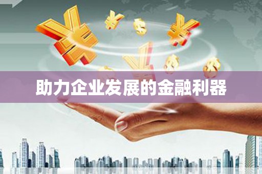 茂县助力企业发展的金融利器